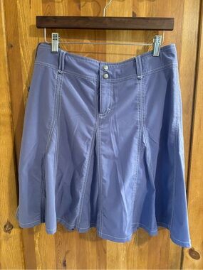Athleta Lavender Circle Skort with Contrast Stitching